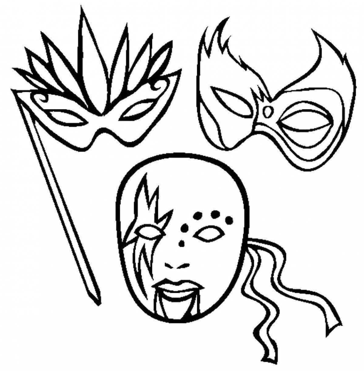 Theatrical masks for kids #7