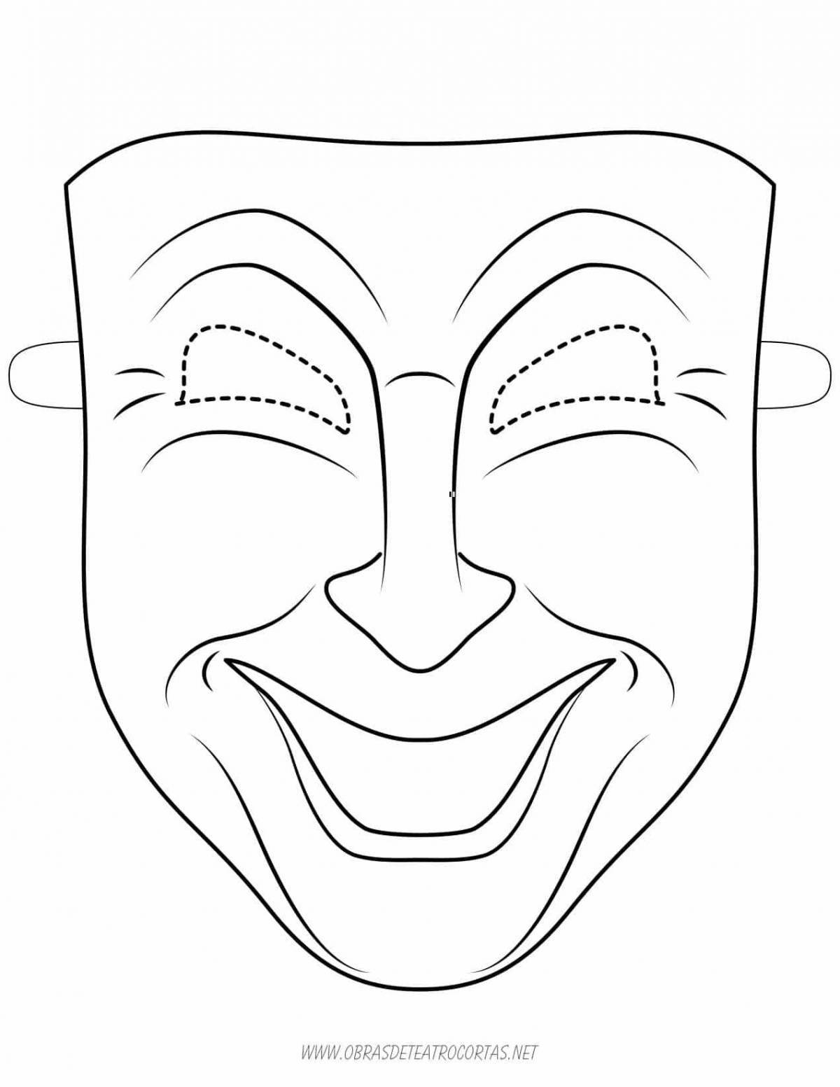 Theatrical masks for kids #8