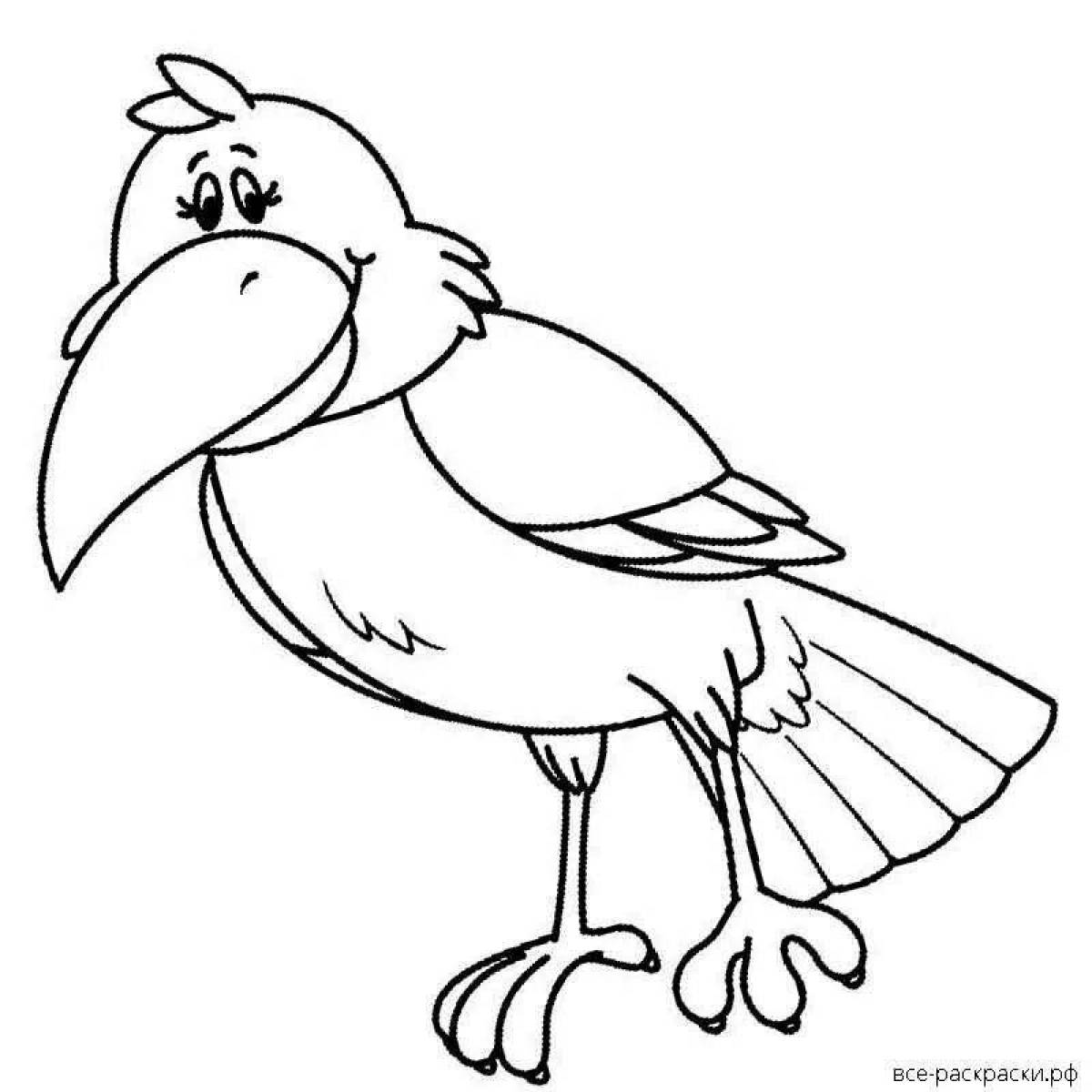 Crow picture for kids #2