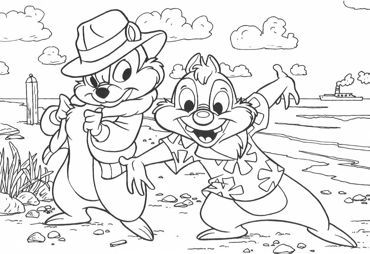Colorful fun coloring page create a coloring page from a picture