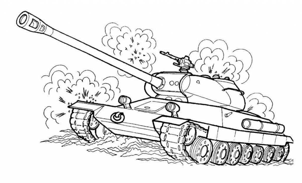 On a military theme for children to school #5