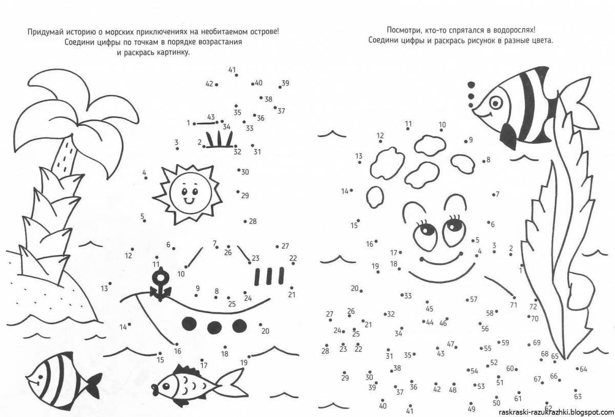 Interactive coloring games for 4-5 year olds