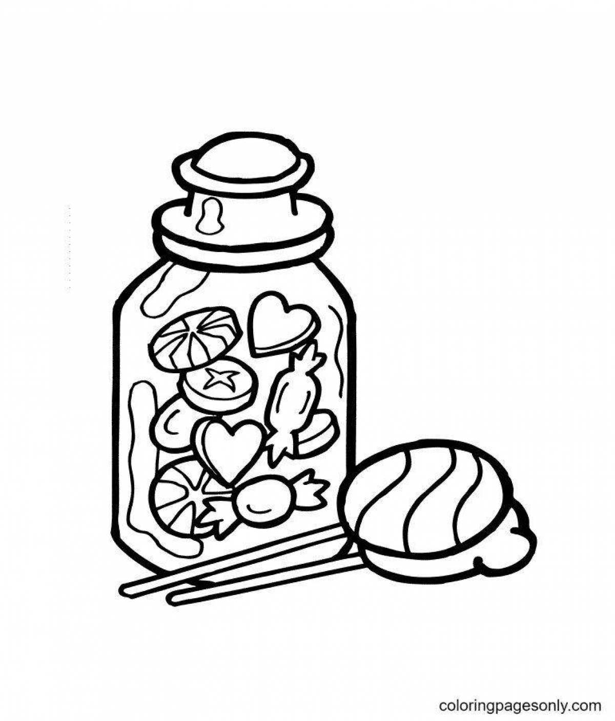 Animated marmalade coloring page