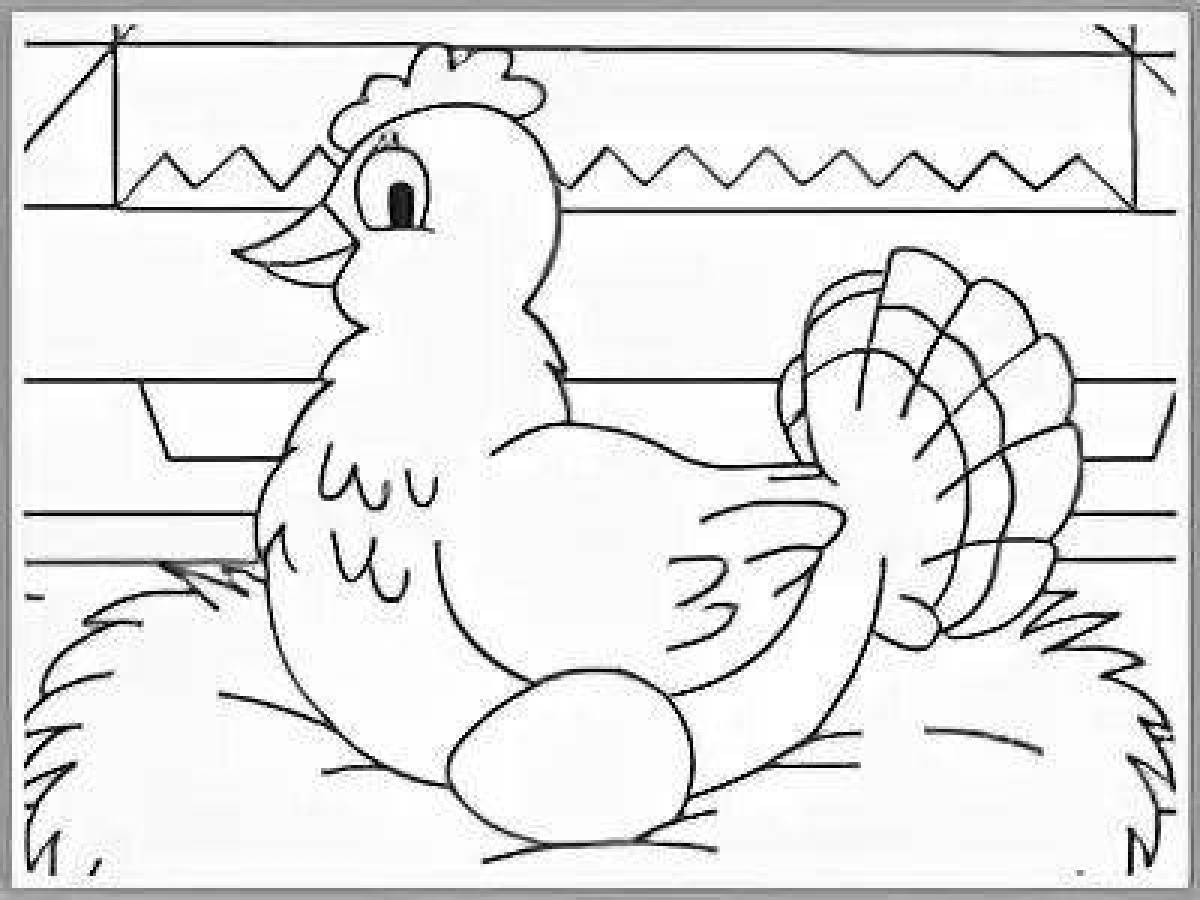 Amazing coloring page for kids