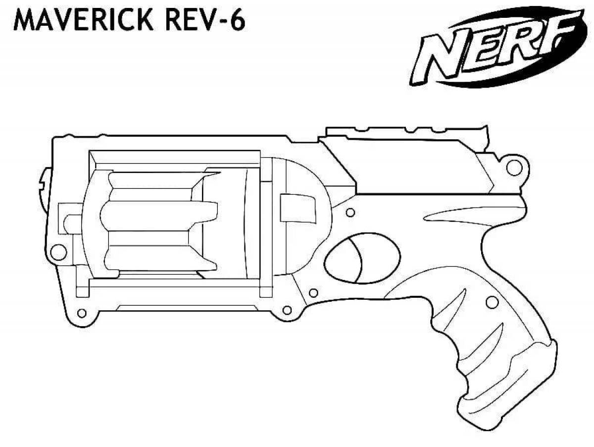 Shiny Blaster coloring page