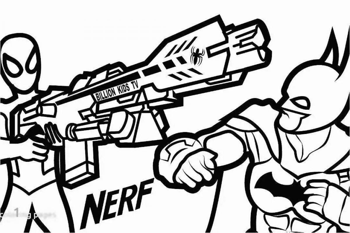 Grand Blaster Coloring Page
