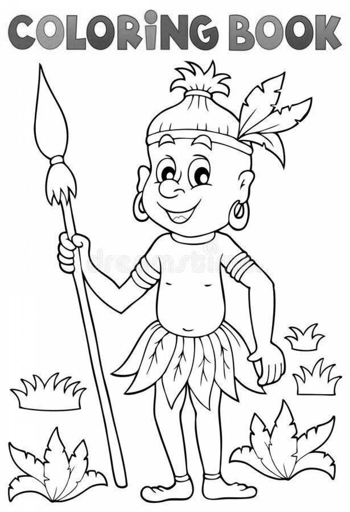 Chunga chang's lovely coloring page
