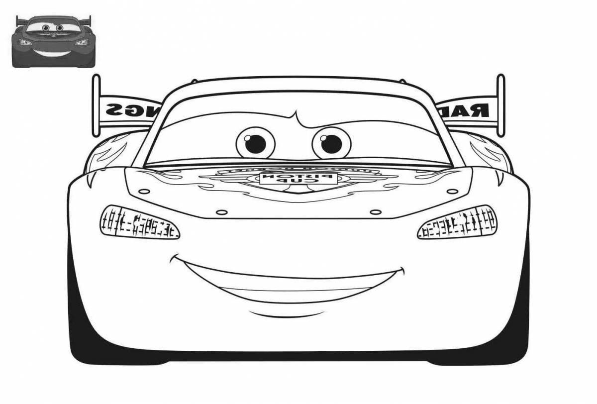 Coloring page wonderful poppy cars