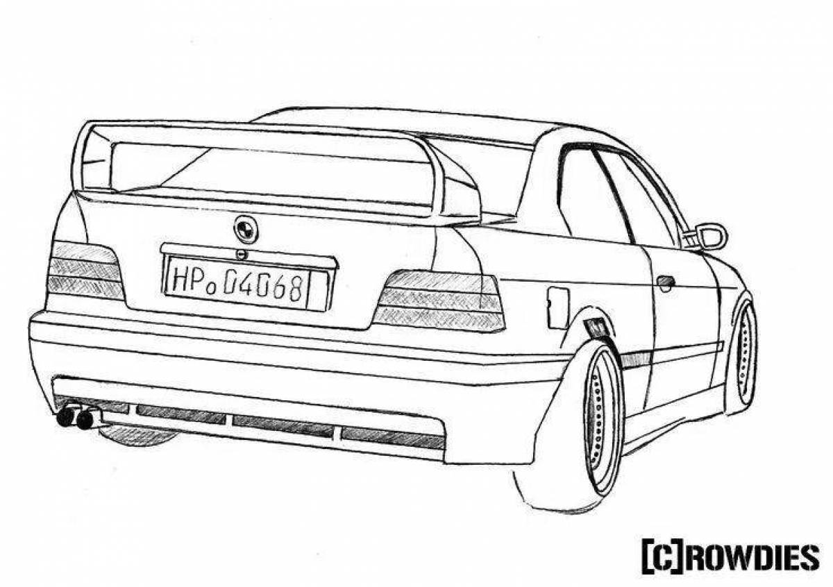 Рисунок bmw m5 e39