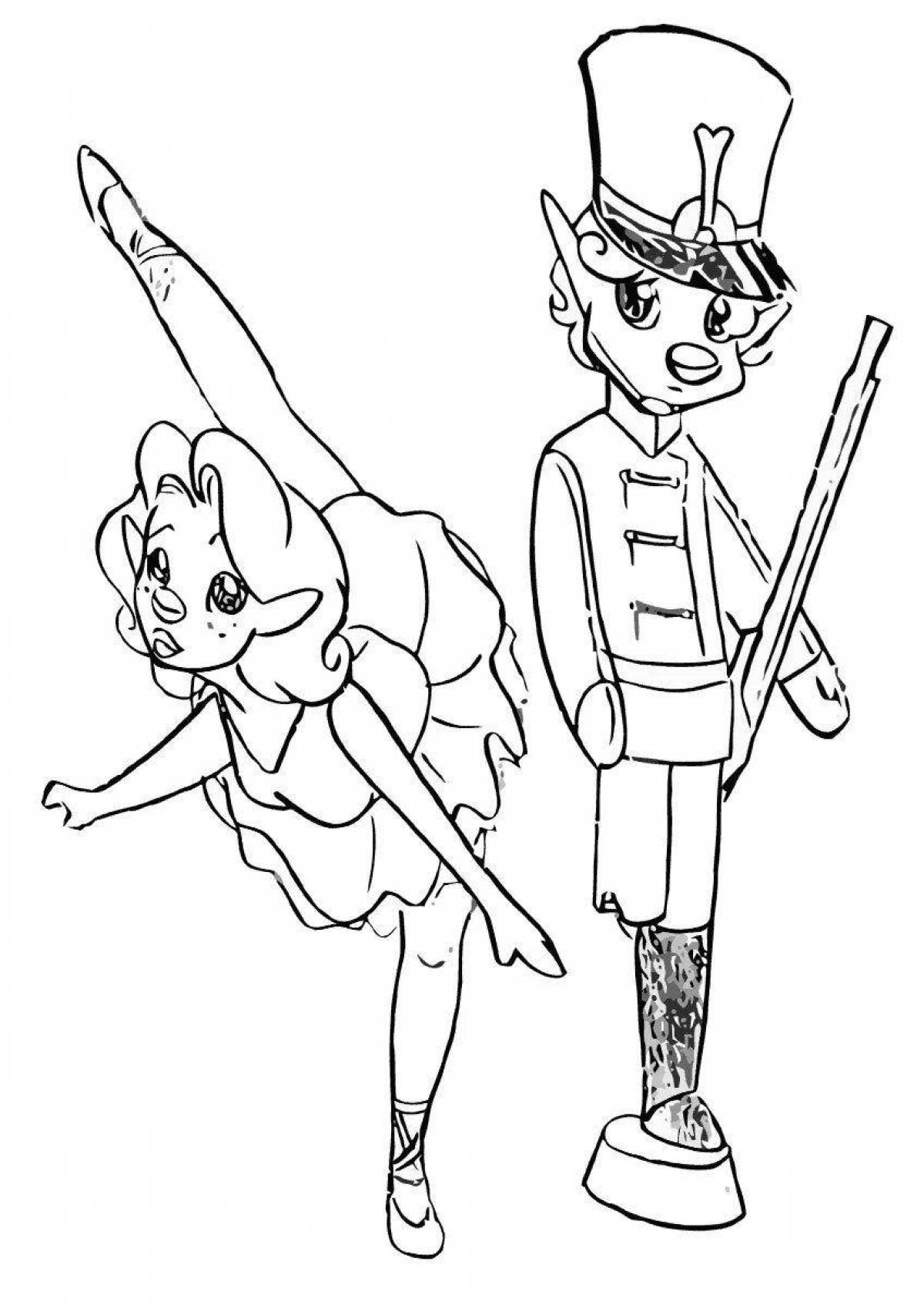 Tin Soldier coloring page charm