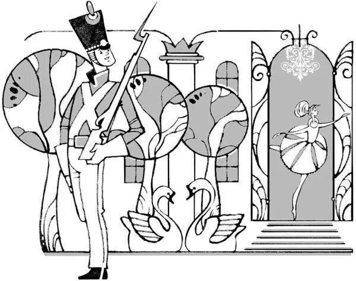 Refined Tin Soldier Steadfast Coloring Page