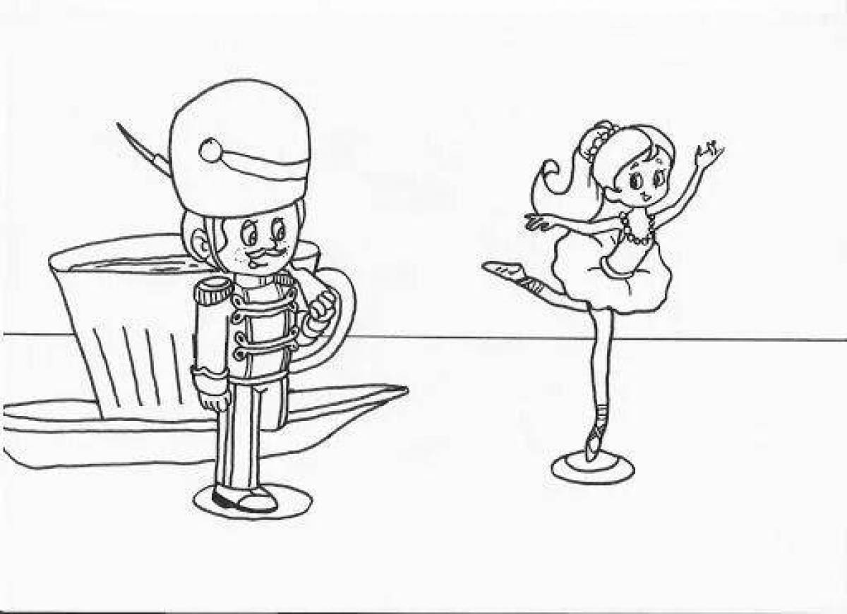 Strong Tin Soldier coloring book