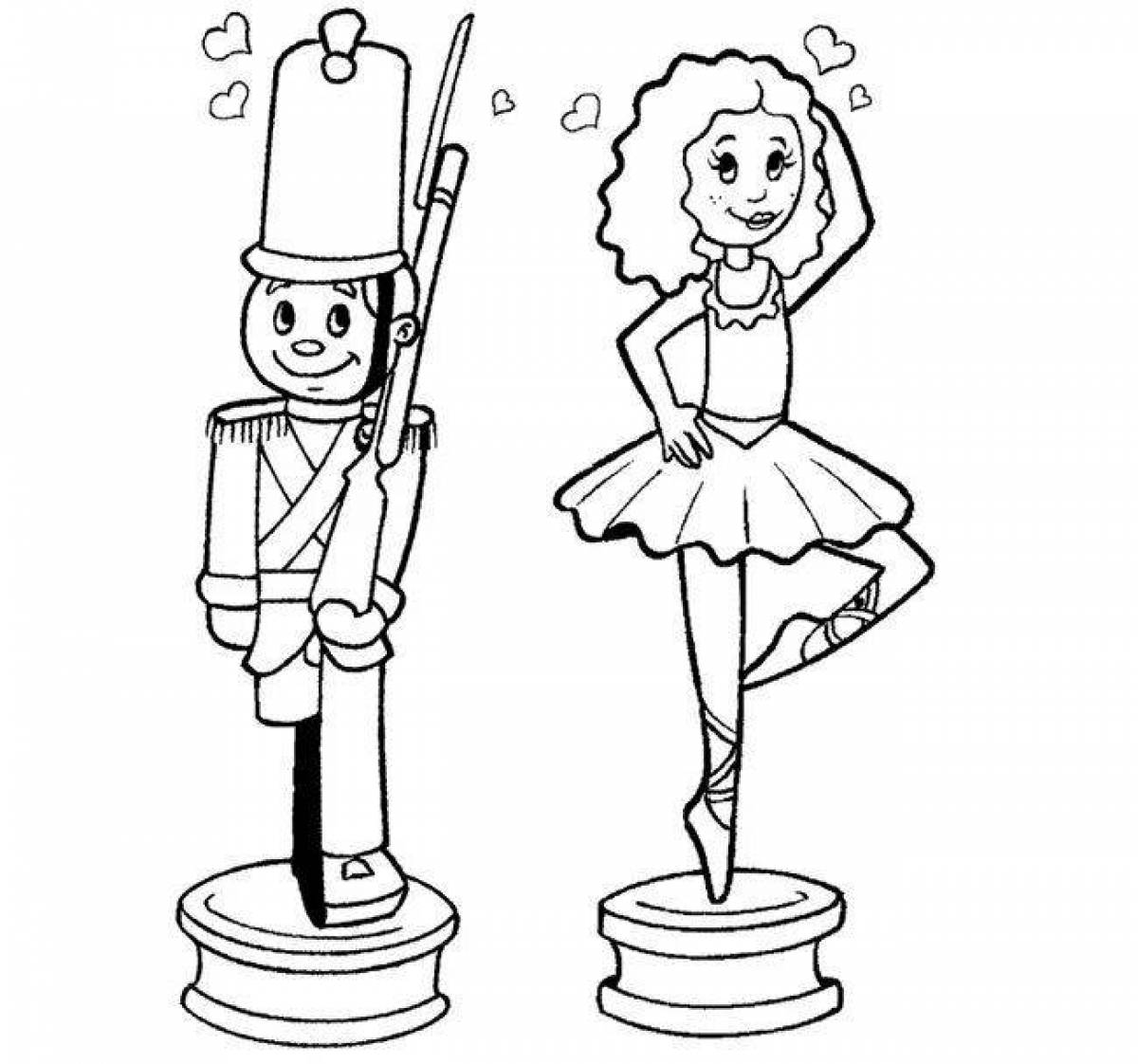 Divine Steadfast Tin Soldier coloring page