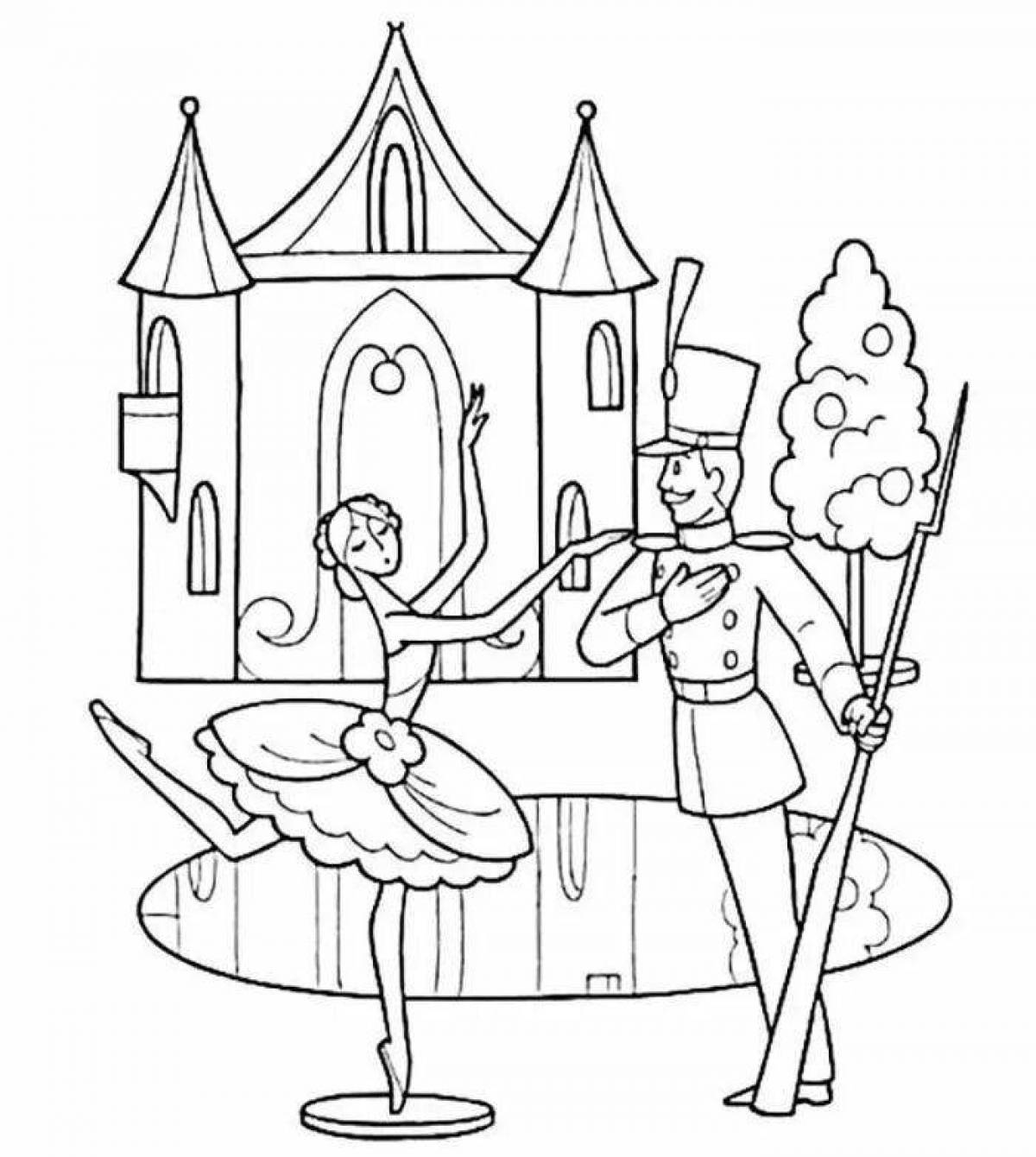 The Incredible Steadfast Tin Soldier Coloring Page