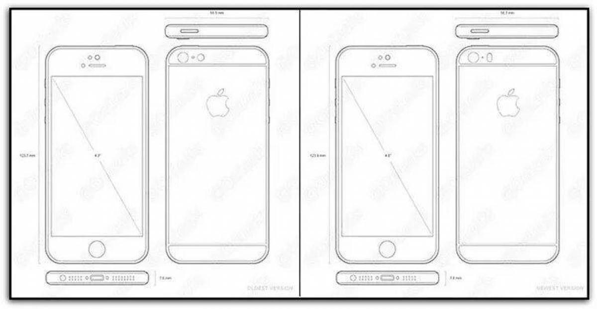 Cute iphone 14 coloring page