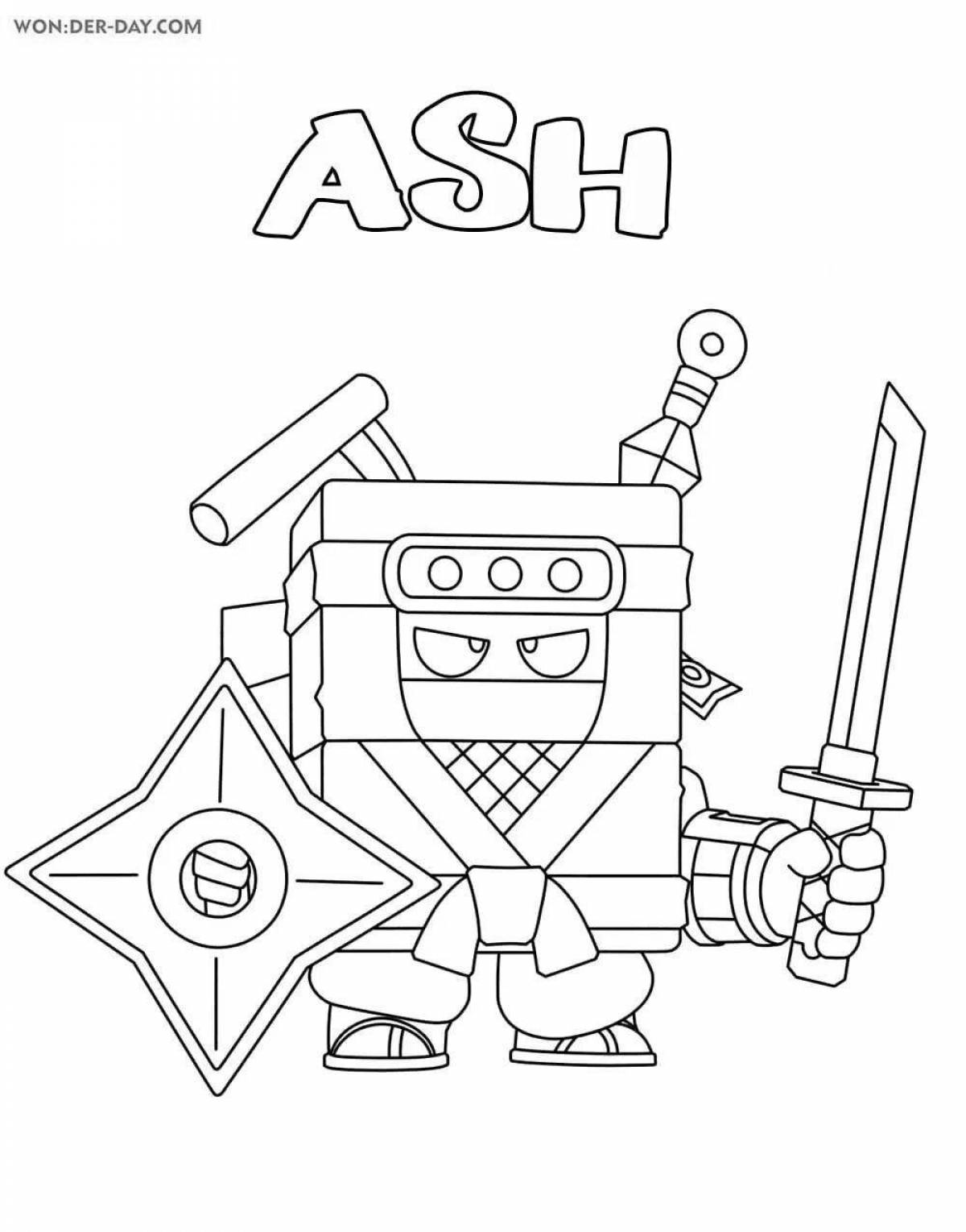 Ash brawl stars #5
