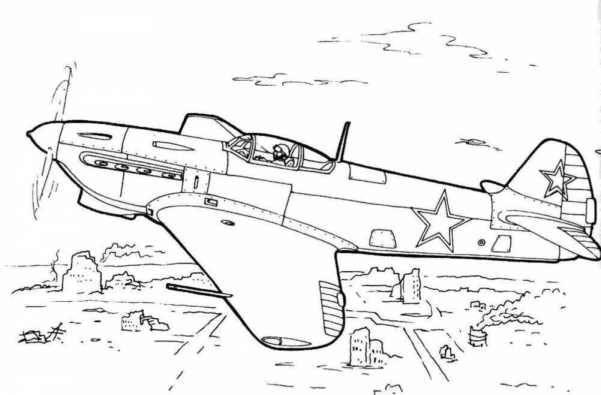 Glorious fighter coloring pages for kids