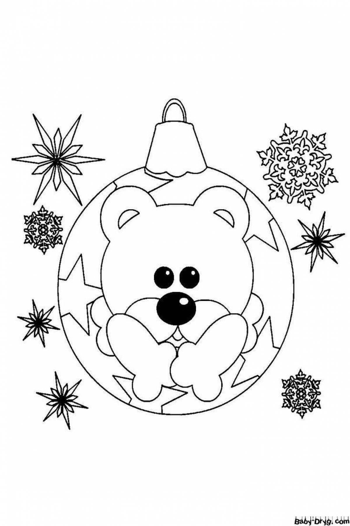 Playfilled coloring page christmas little pictures