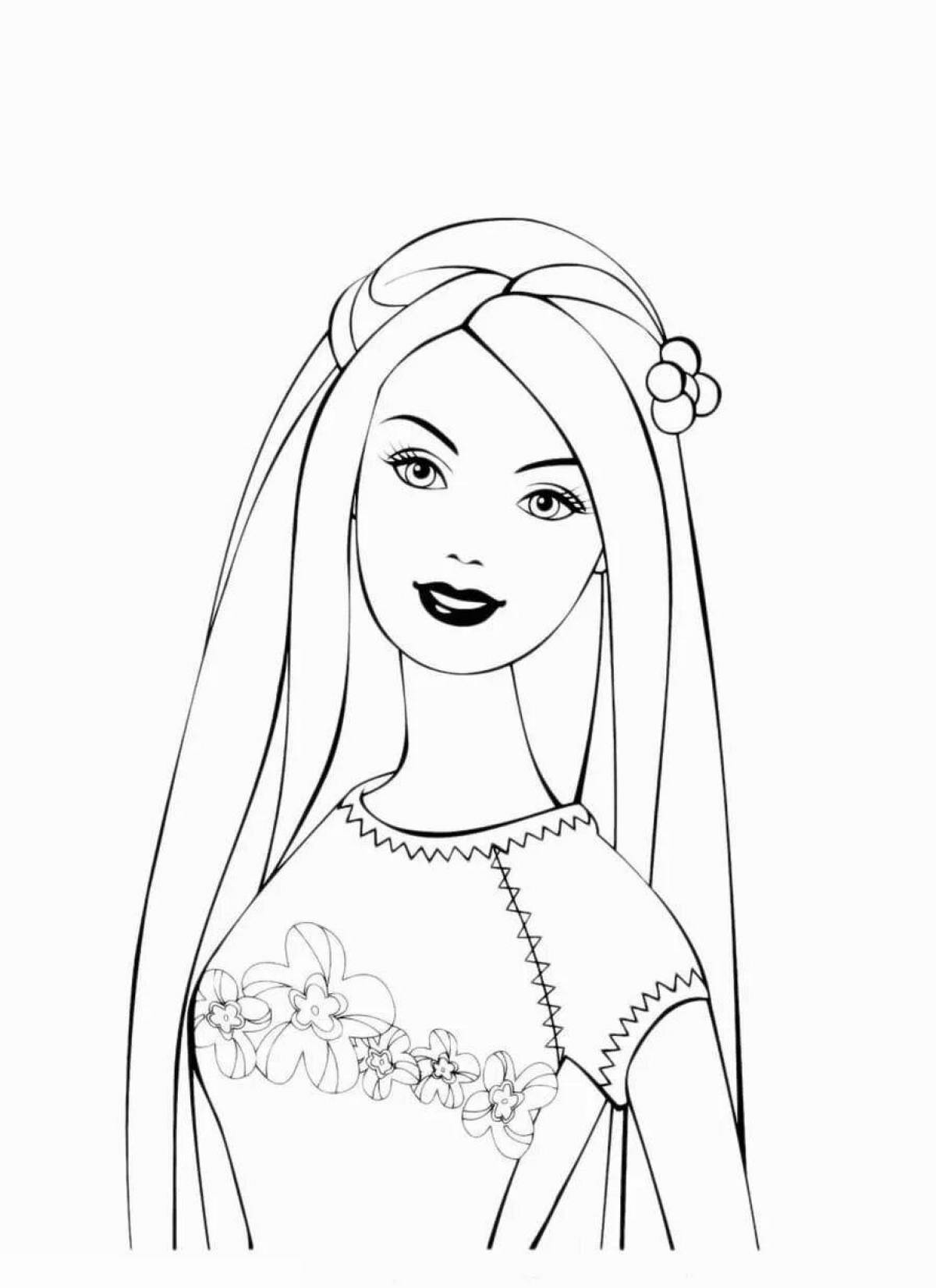Amazing coloring pages for girls for kids
