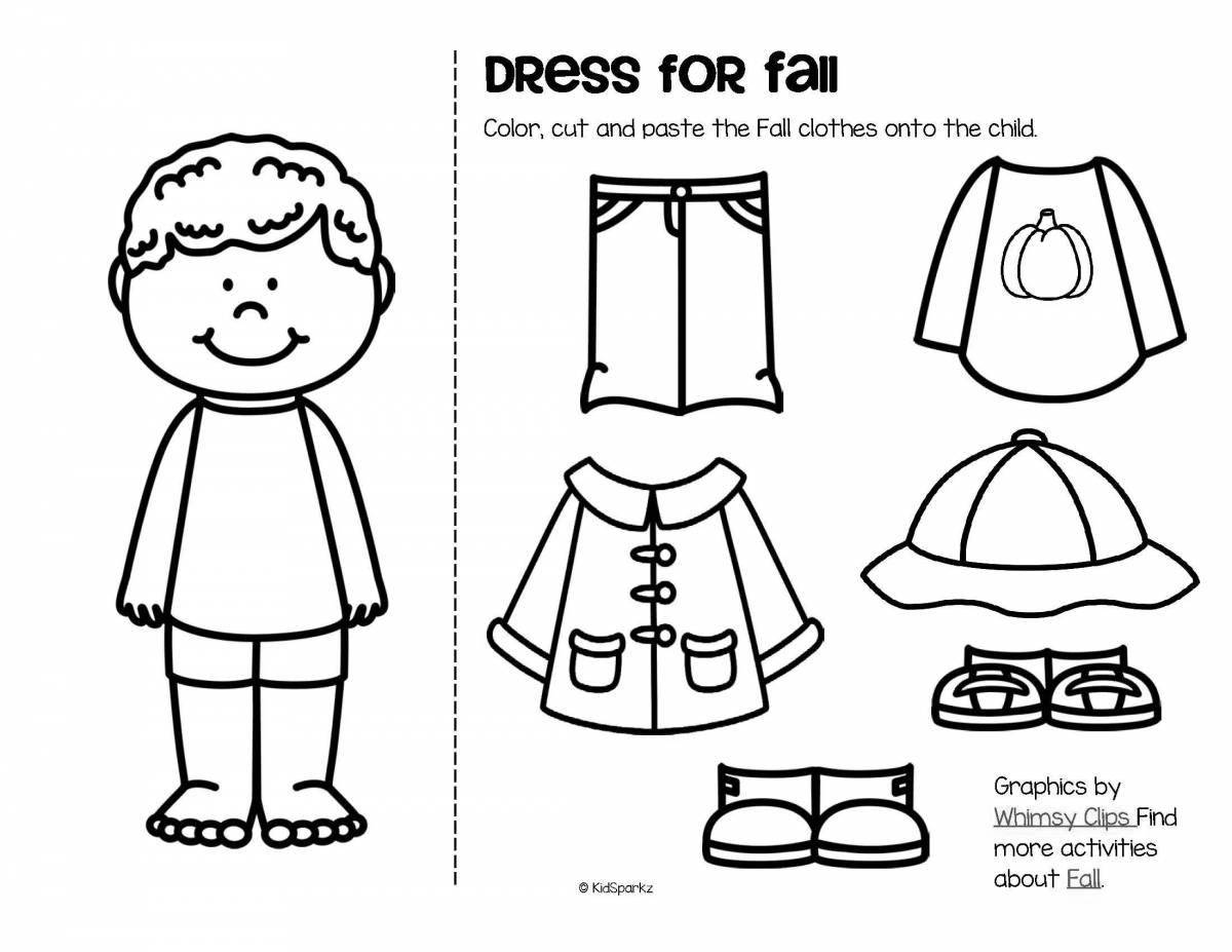 In English for kids clothes #7