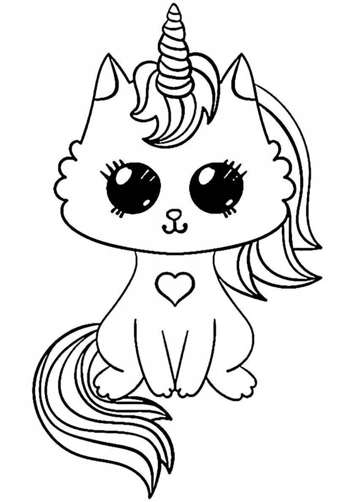 Vivacious coloring page is the cutest in the world
