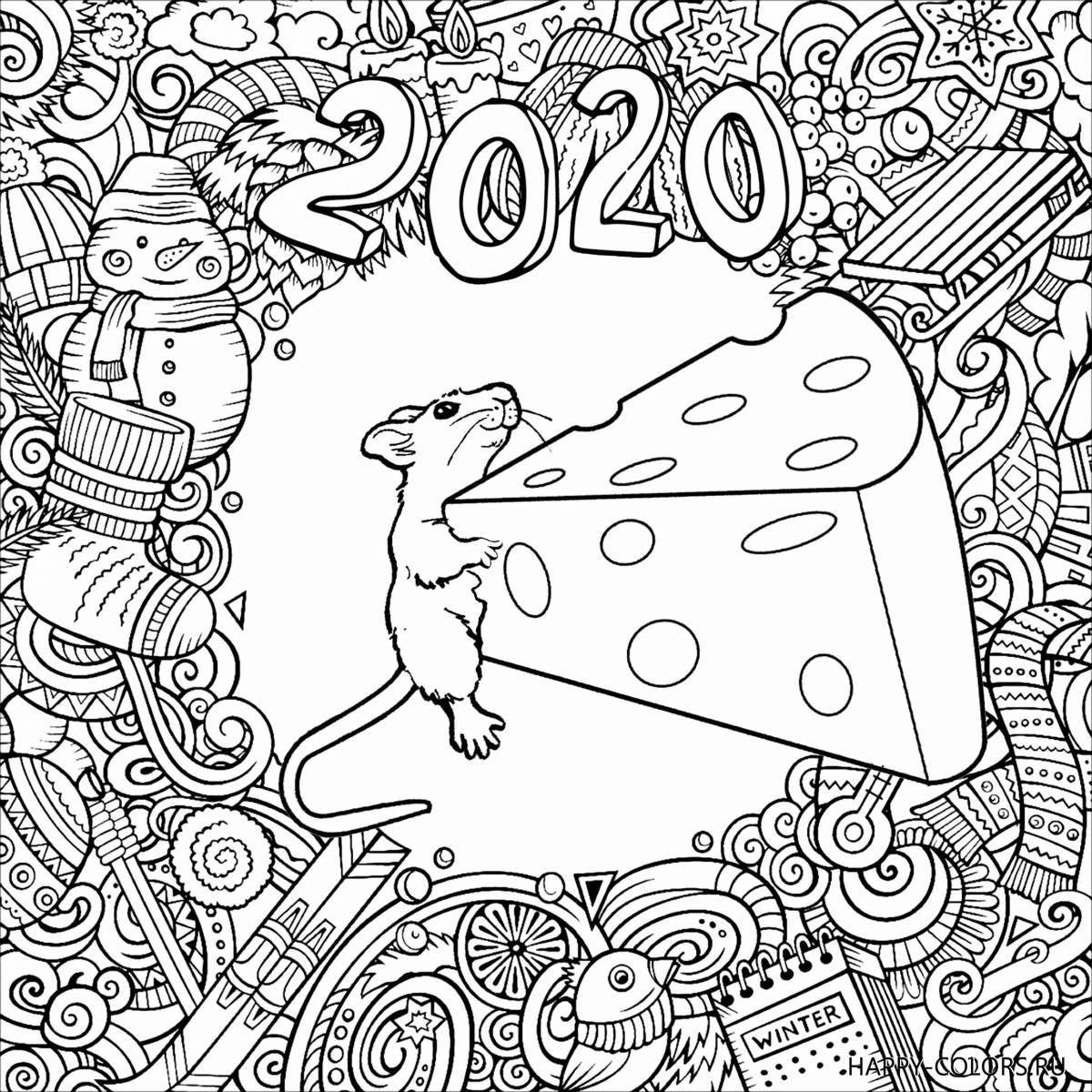 Bright new coloring pages