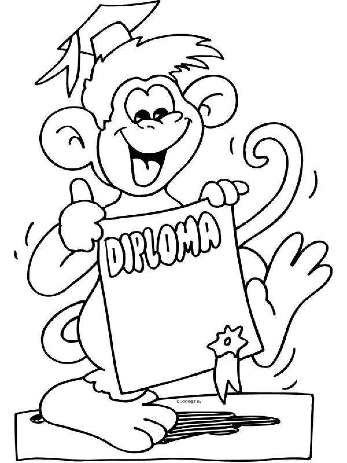 Charming charter coloring page