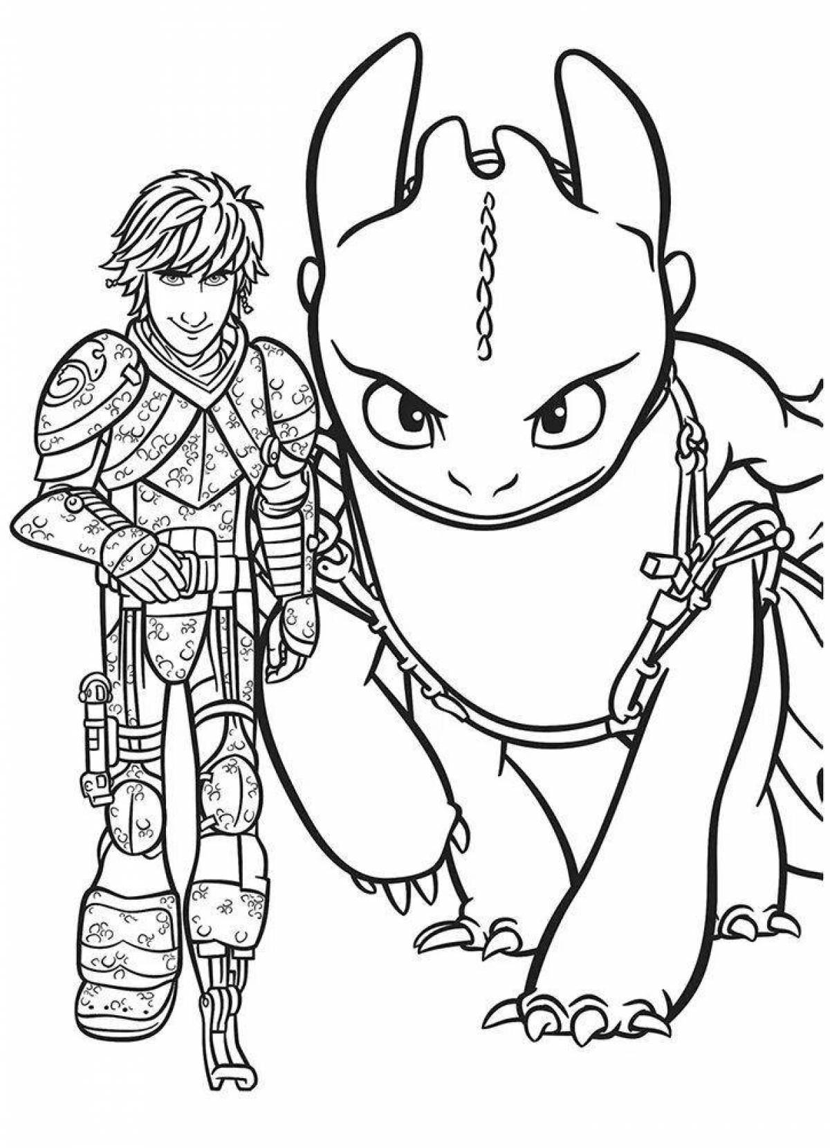 Reliable coloring to train your dragon