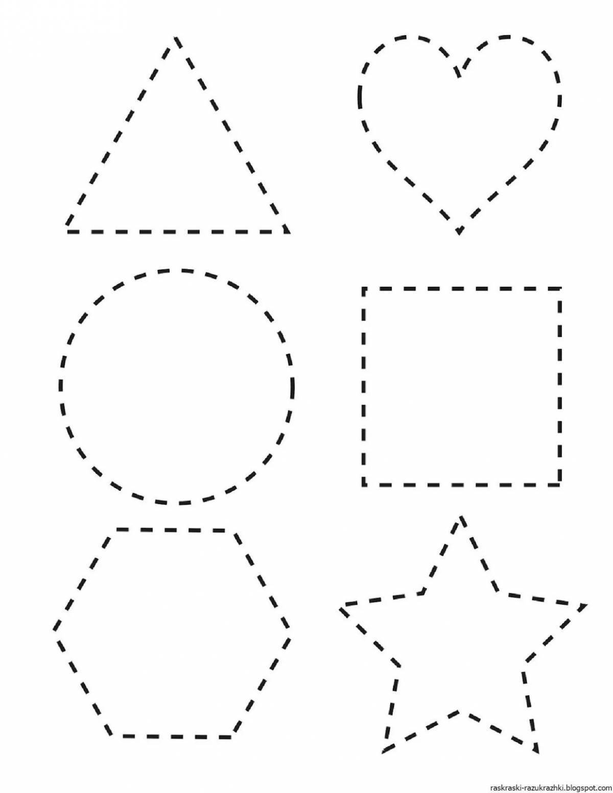 Геометрические фигуры для детей 5 6 лет #21