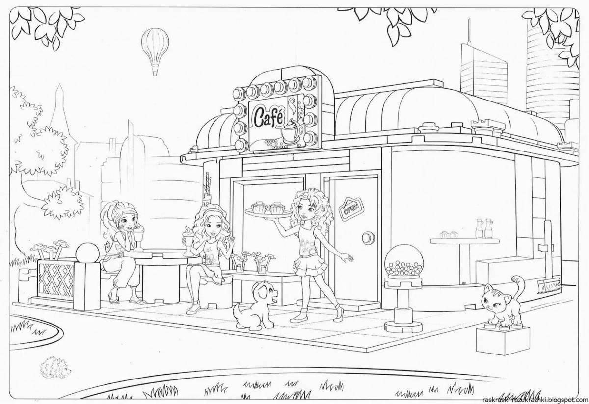 Coloring page wonderful hobo friends