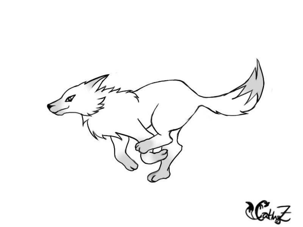 Splendid wild craft coloring page