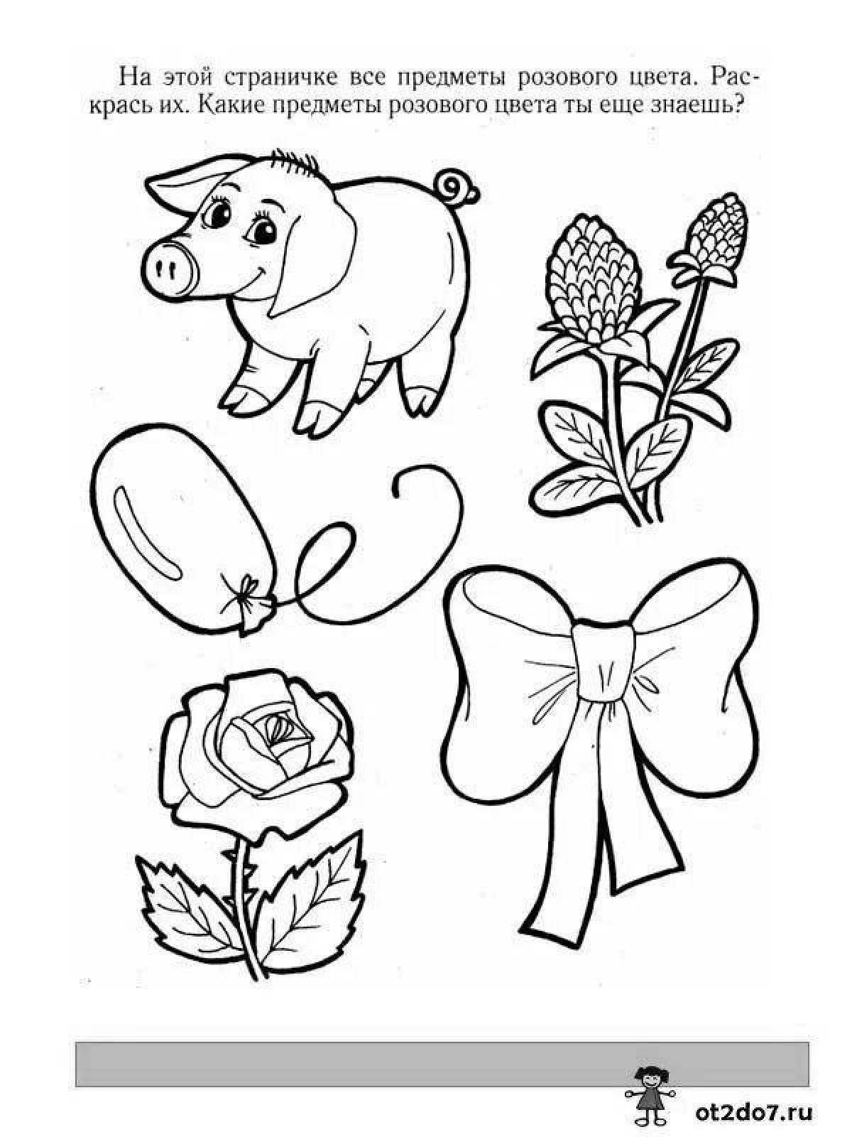 Innovative coloring page 3 task