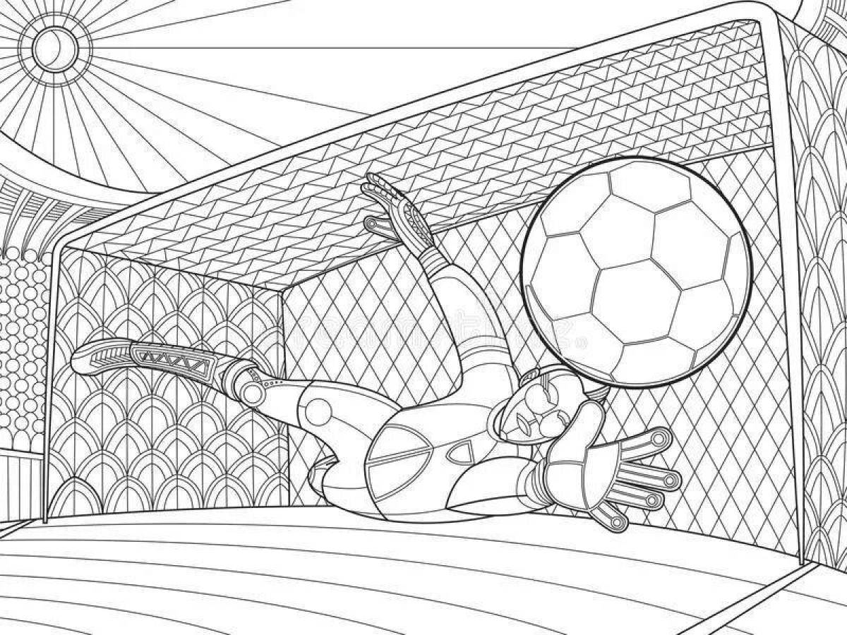 Рисунки для мальчиков футбол