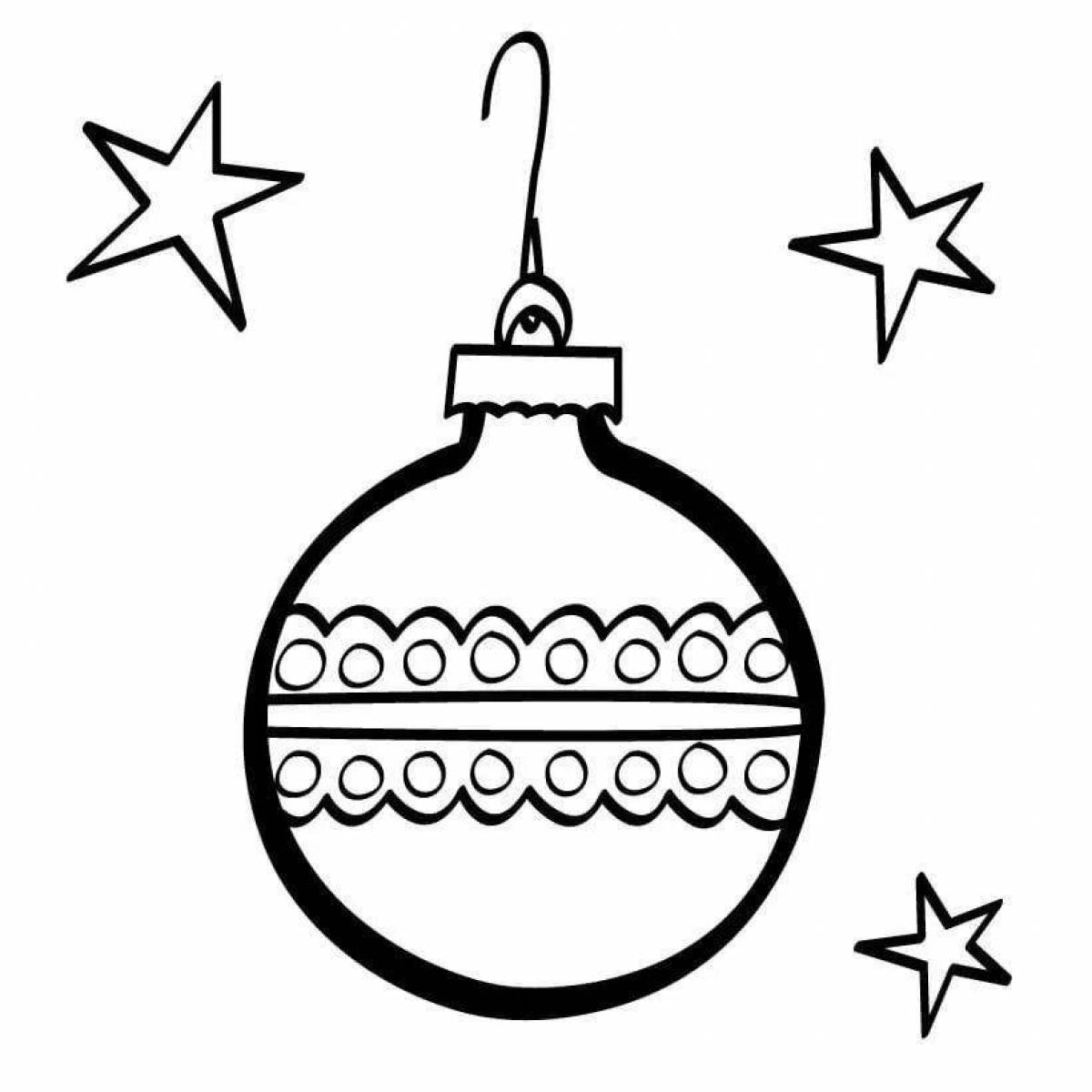 Live christmas toys coloring page