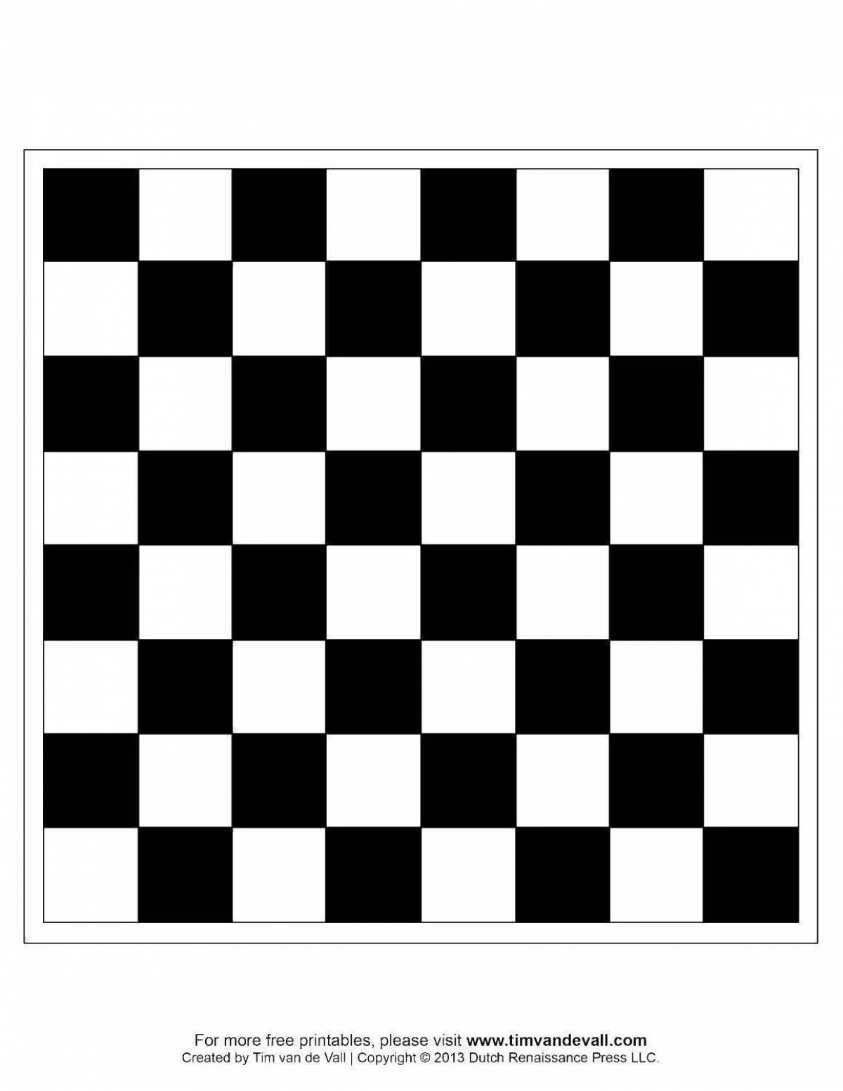 Children's chessboard #1