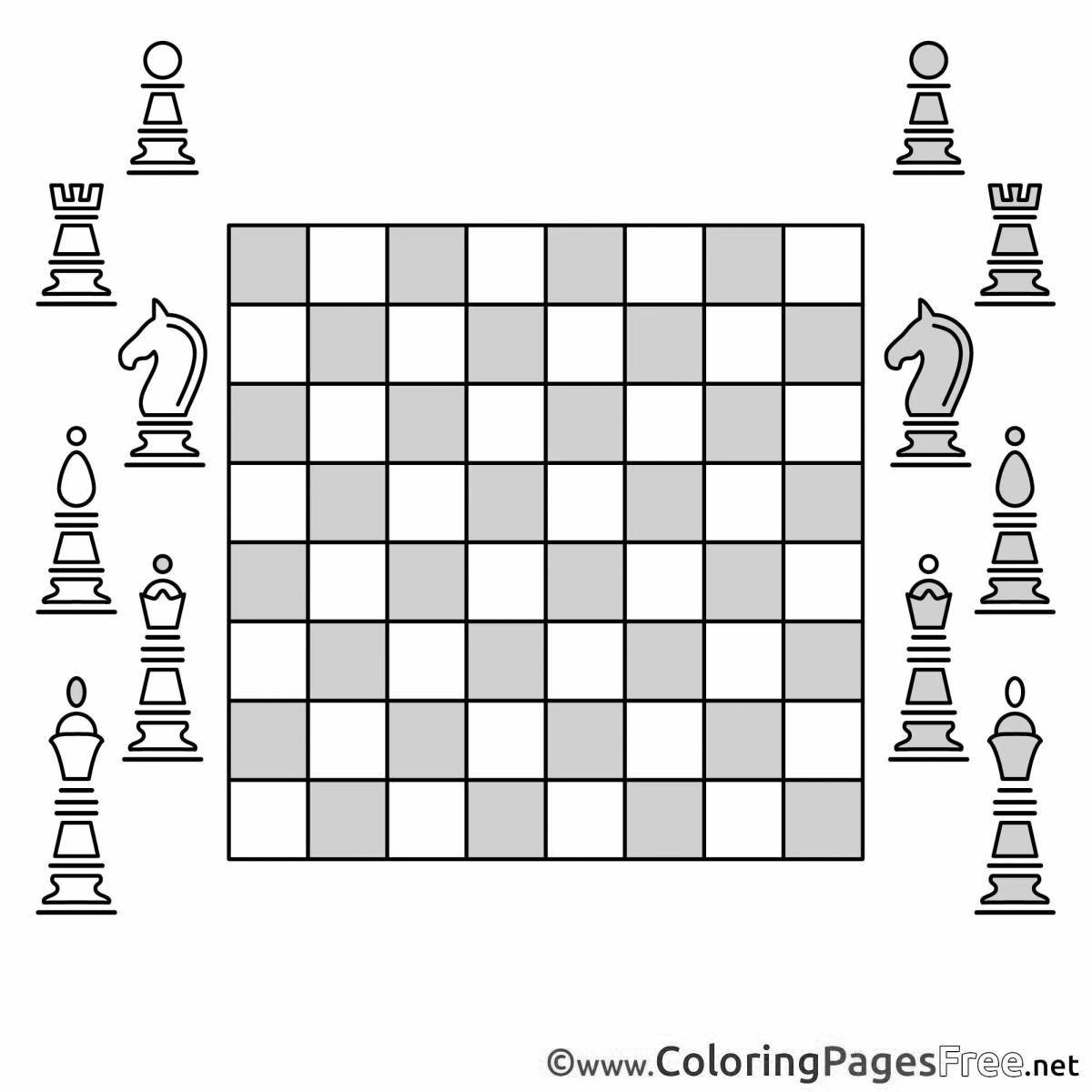 Children's chessboard #23