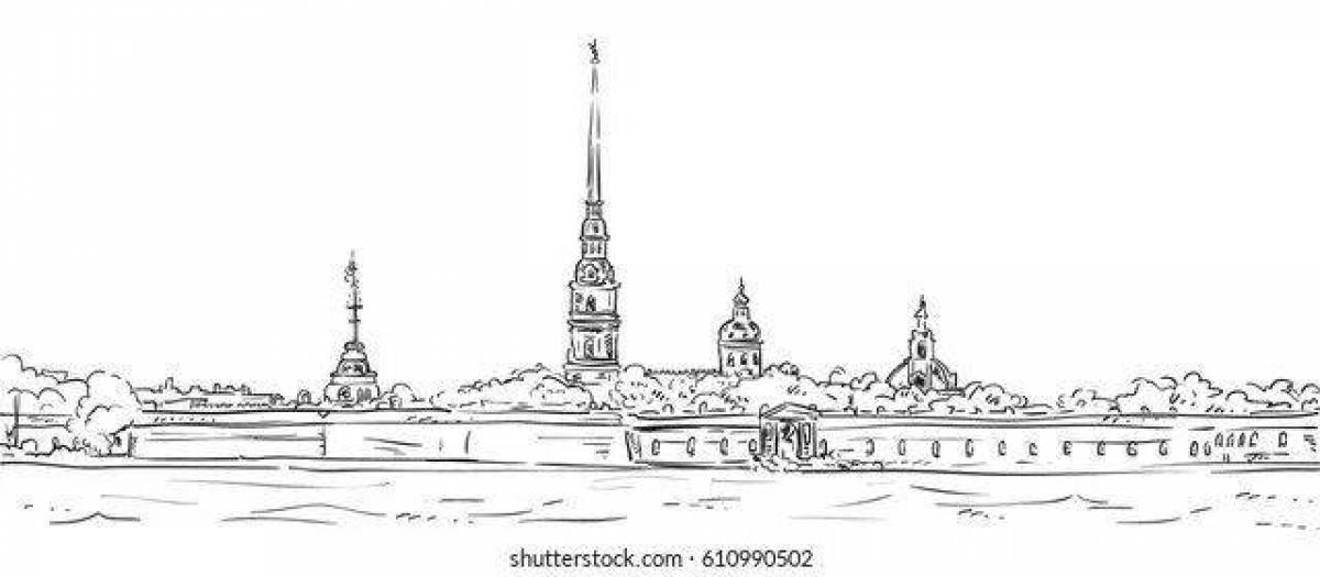 Peter and Paul fortress for children #1
