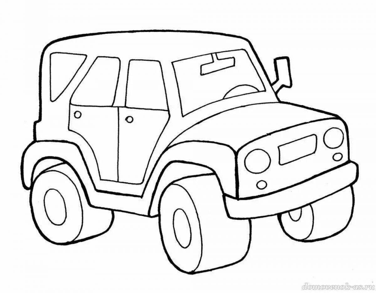 Fabulous cars 3 coloring pages for boys