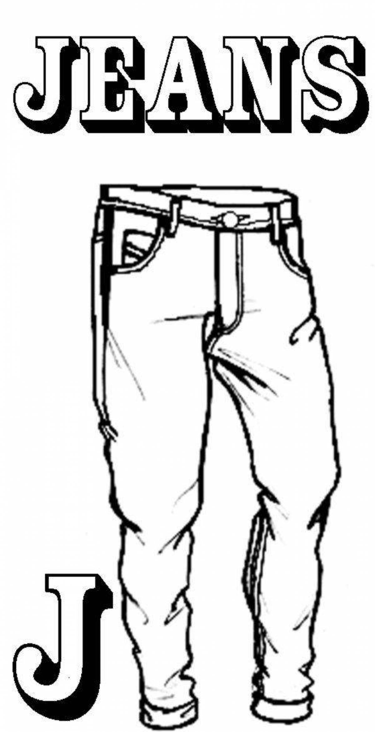 Рисунки на джинсах
