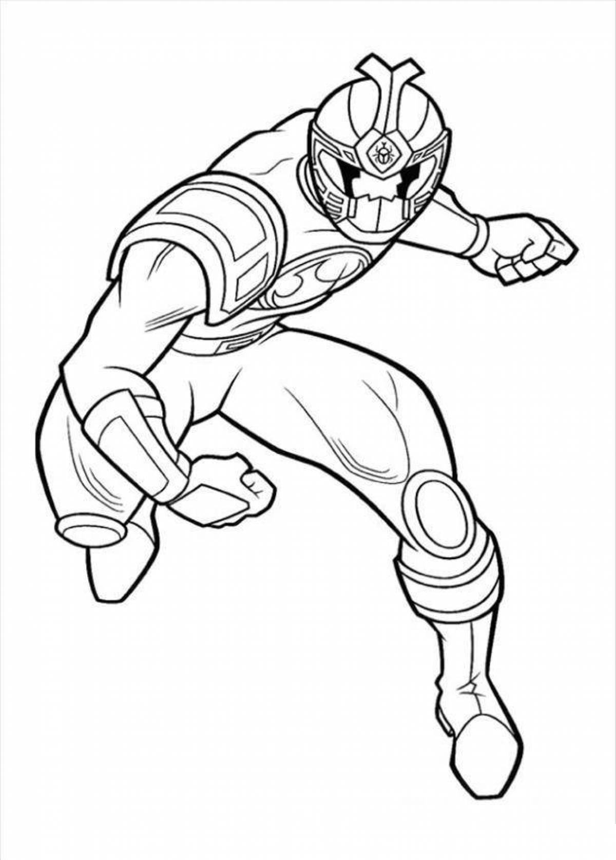 Dynamic force coloring page
