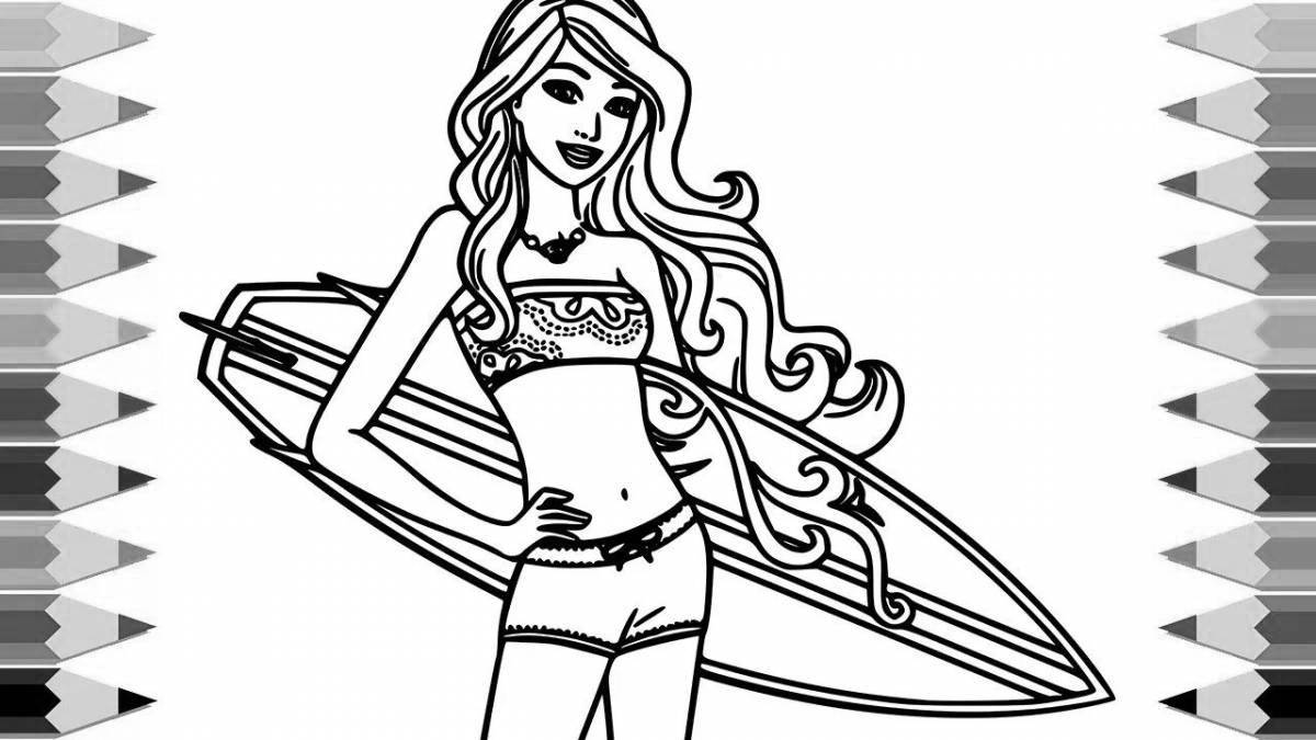 Vivacious coloring page enable