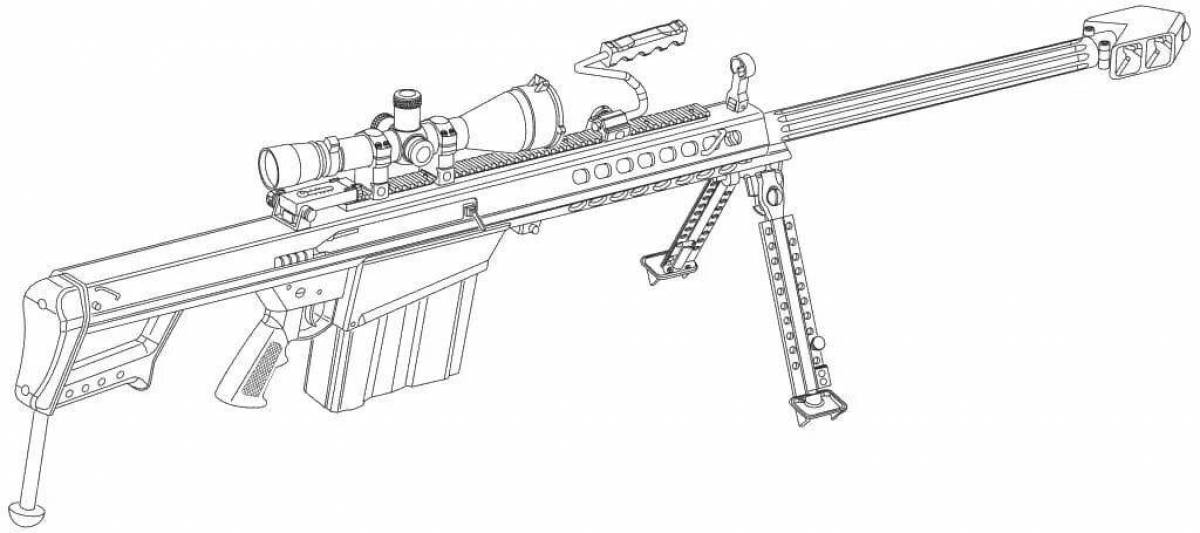 Чертеж снайперской винтовки. Barrett m82 чертеж. Снайперская винтовка Barrett m82 чертёж. Баррет м82а1 схема. Винтовка Барретт м82 чертёж.