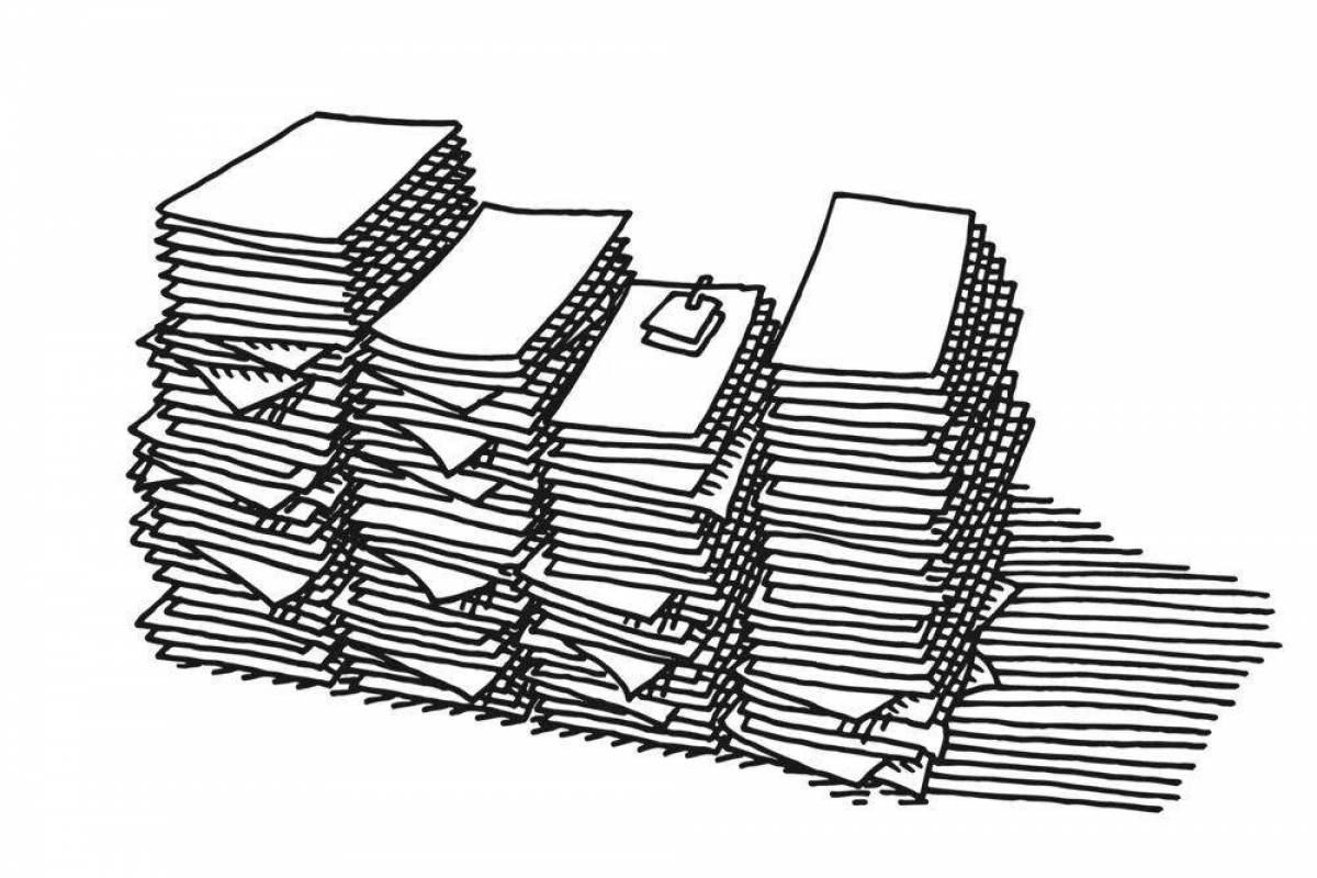 Картинка стопка бумаг
