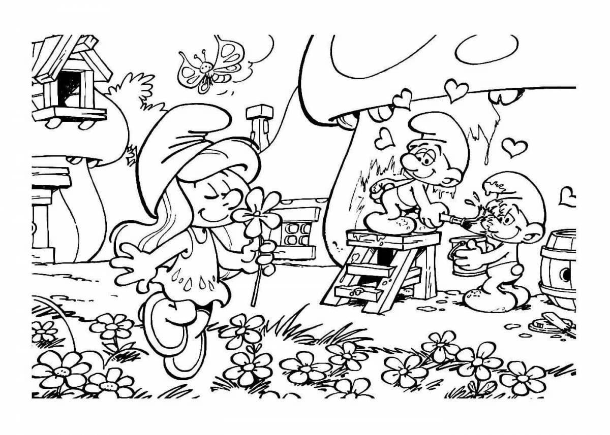 Charming coloring archive