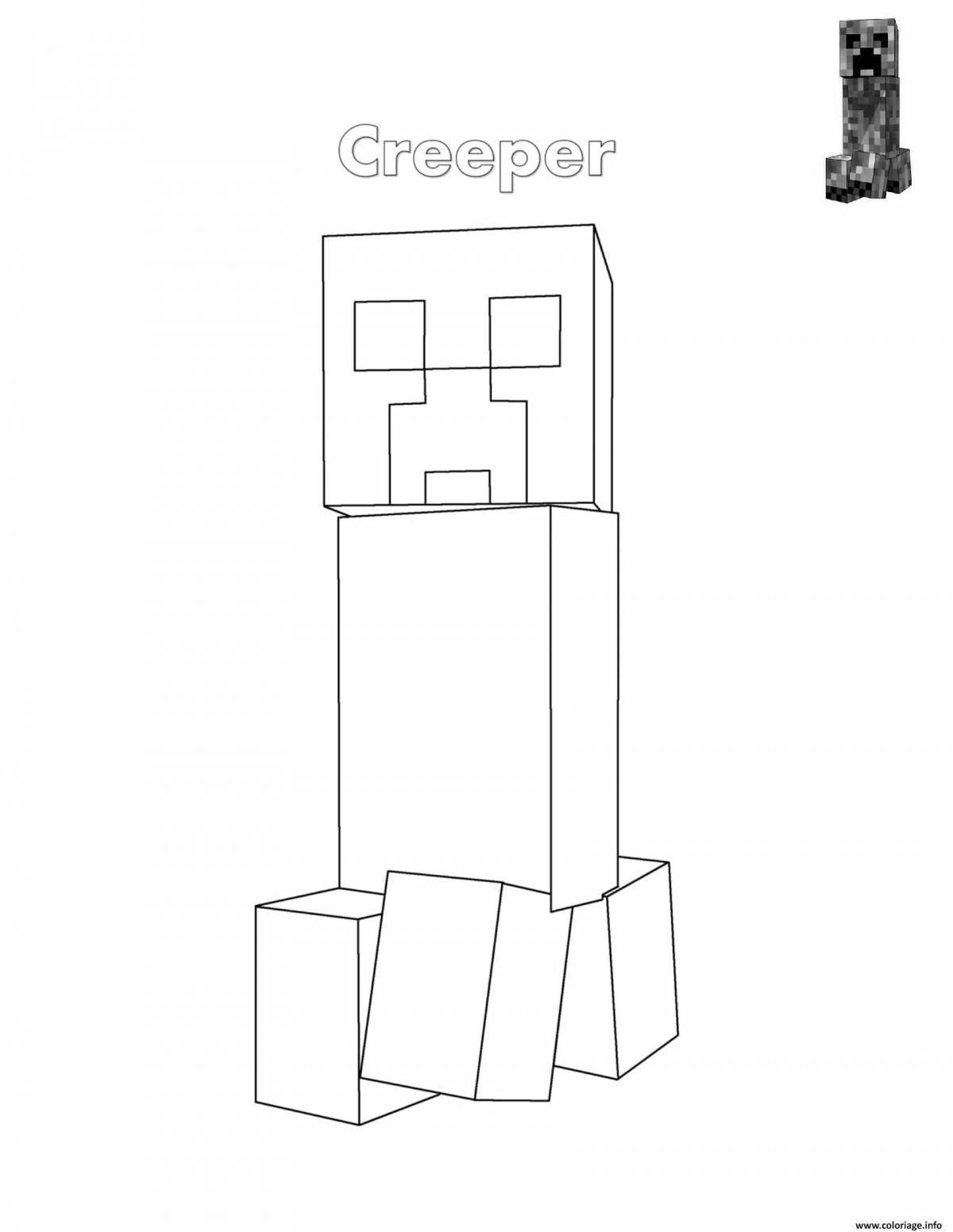 Minecraft creeper #4