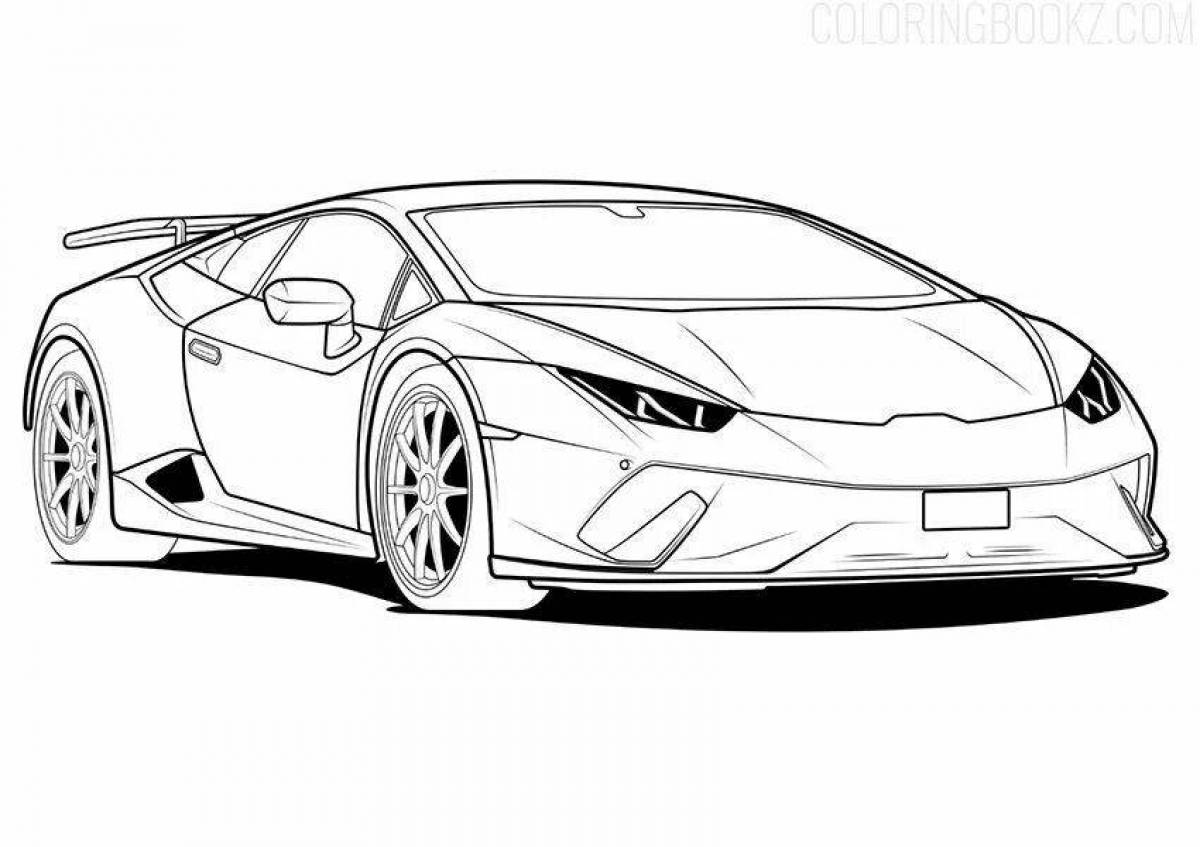 Lamborghini grandiose coloring
