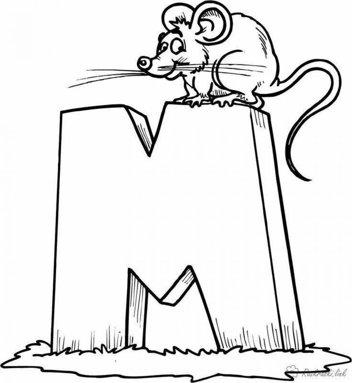 Disgusting coloring pages evil letters