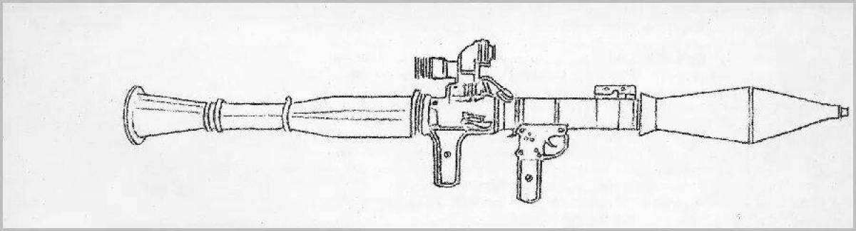 Как нарисовать гранатомет