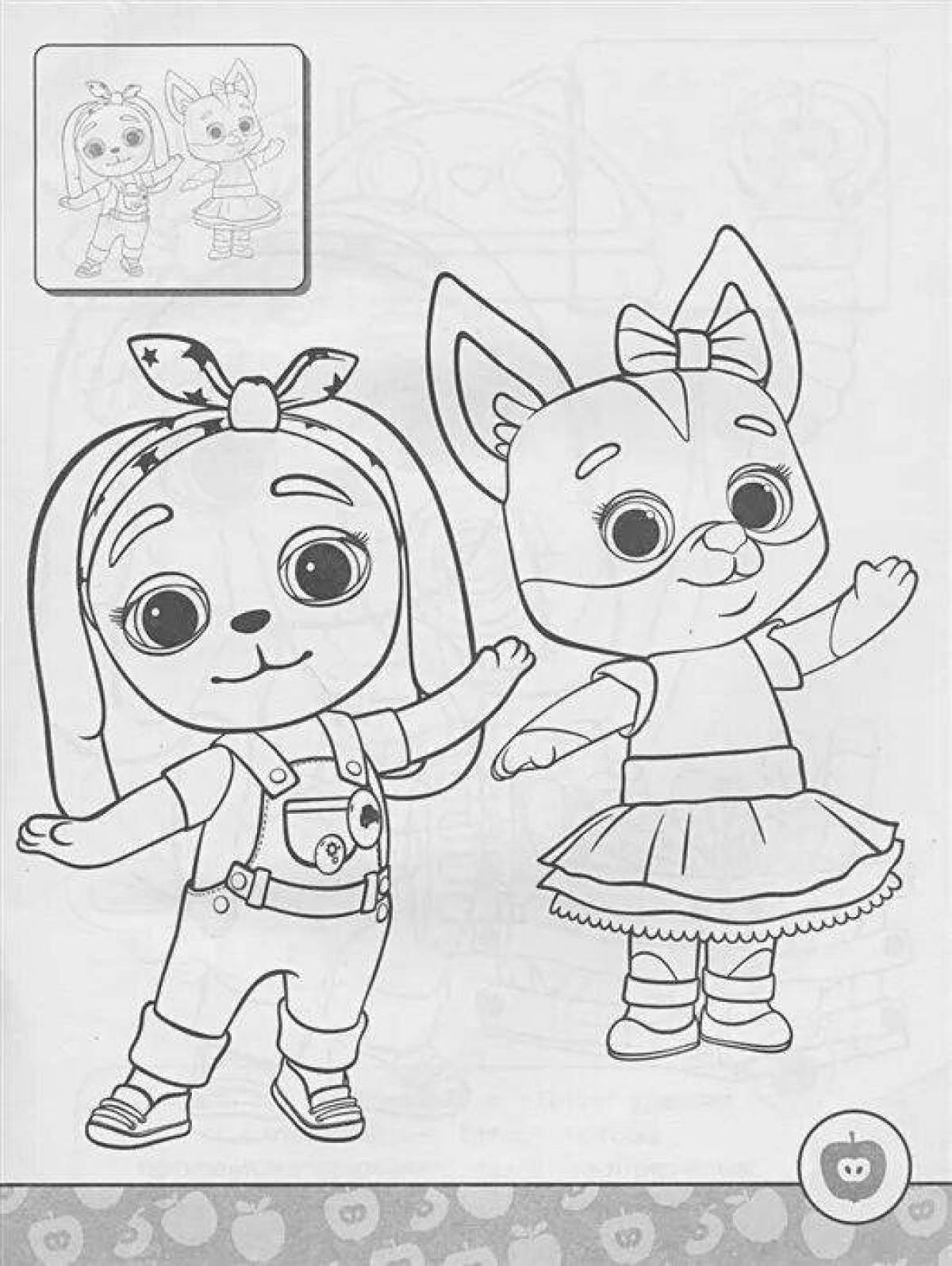 Amazing coloring pages cats dogs busia