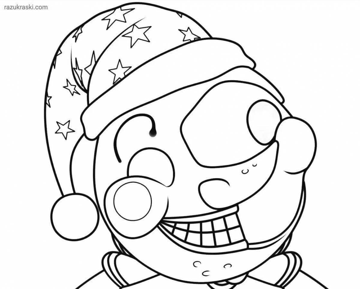 Fnaf sun and moon spectacular coloring book